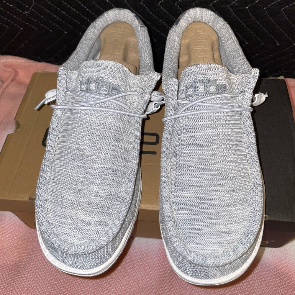 Hay Dude Wally Stretch Street Digi Camo gray Size 9 New